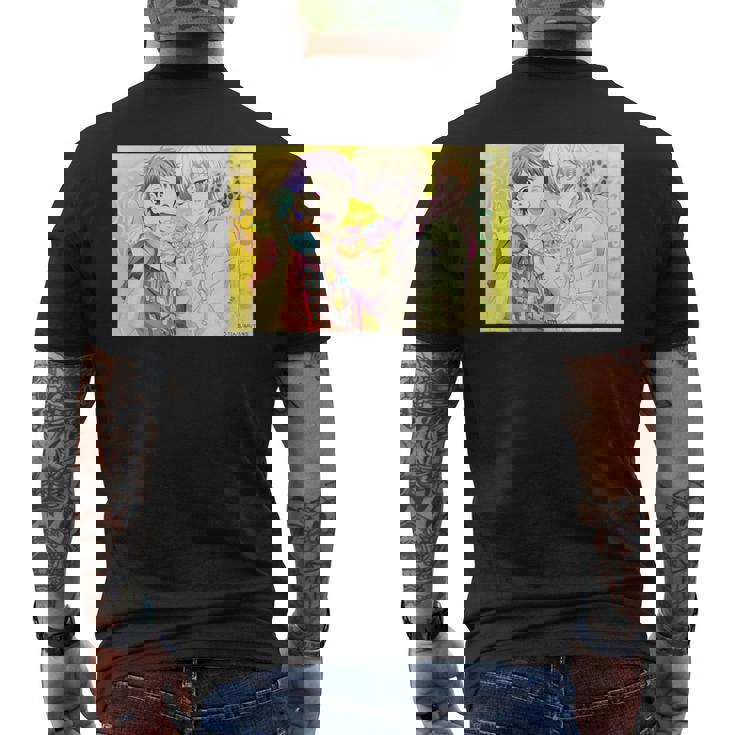 King Of Prism シン＆ルヰbirthday デザインn メンズTシャツ バックプリント