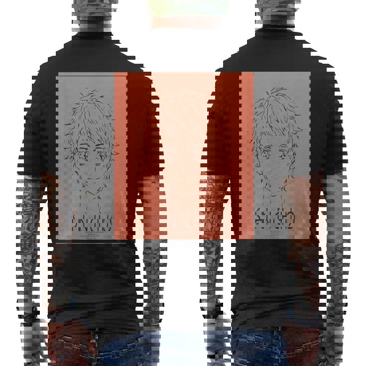 King Of Prism フェイスシリーズ 一条シン メンズTシャツ バックプリント