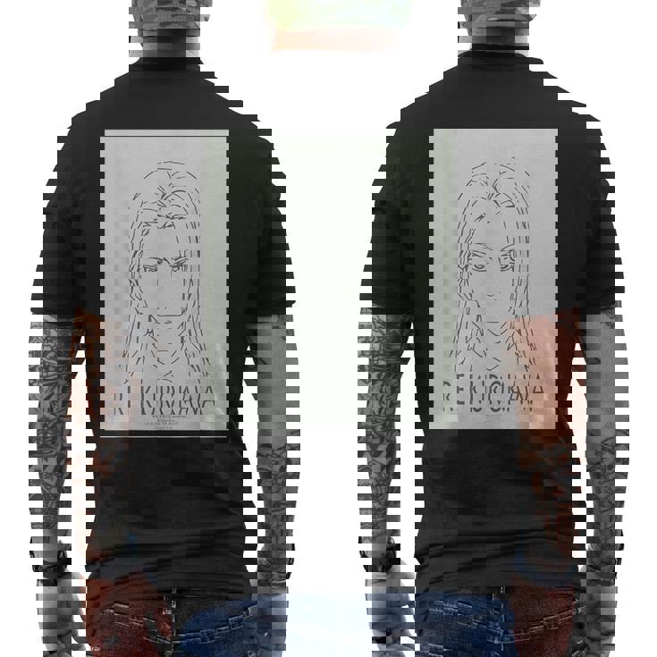 King Of Prism フェイスシリーズ 黒川冷 メンズTシャツ バックプリント