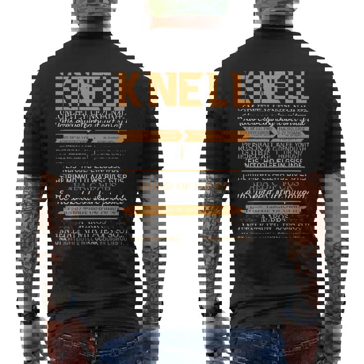 Knell Completely Unexplainable Notices Everything But Won’T Say It Name Men's T-shirt Back Print