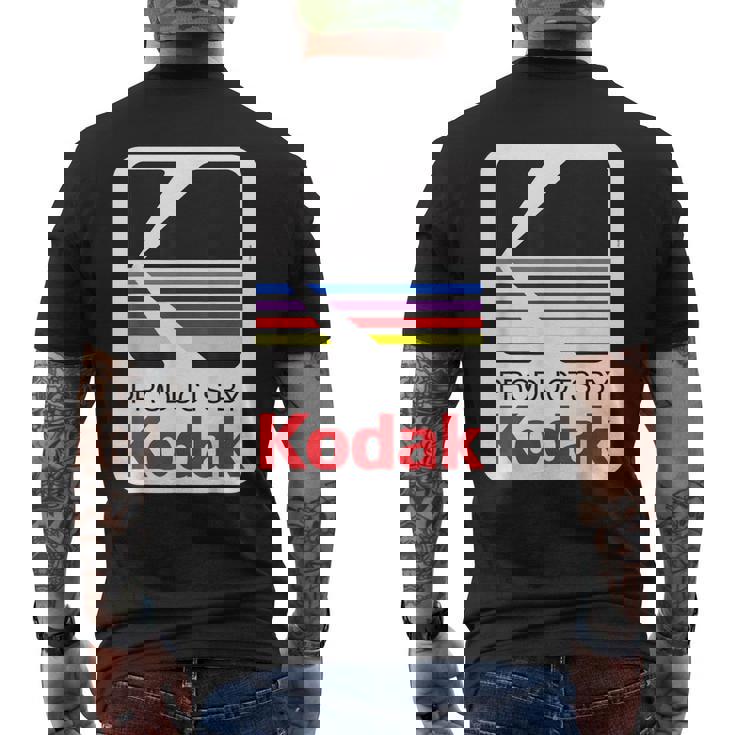 Kodak ビンテージロゴによる商品 メンズTシャツ バックプリント