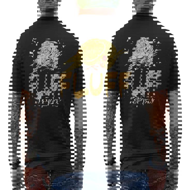 Las Pelusas Ocurren Cacatúas Pájaro Mascota Cacatúa Camiseta Hombre Estampado Espalda