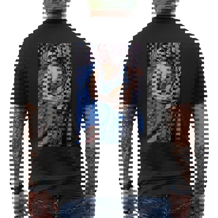 Lempickaによる音楽家の絵画。 メンズTシャツ バックプリント