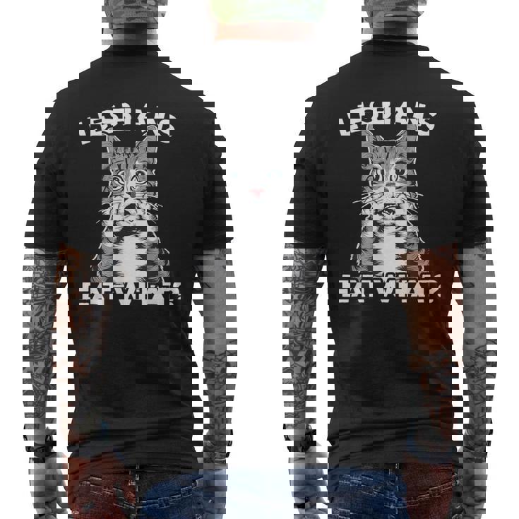 Lesbians Eat What Csdレズビアン メンズTシャツ バックプリント