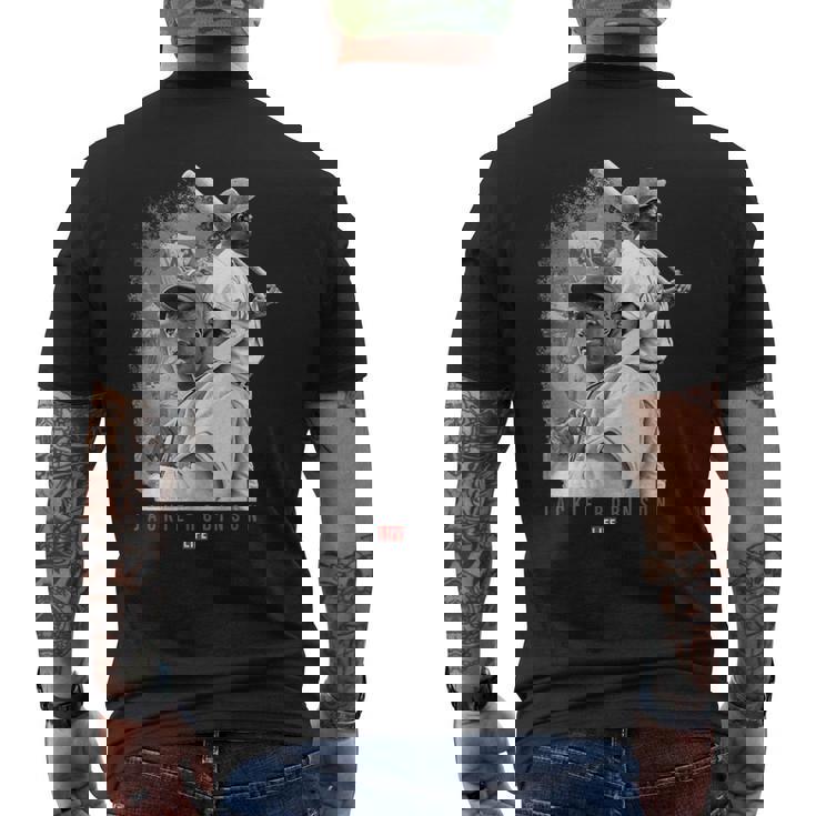 Life Picture Collection _ ジャッキー ロビンソン3 _ 野球 メンズTシャツ バックプリント