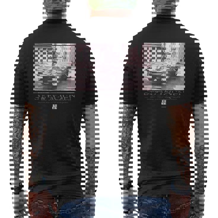 Life Picture Collection _ スティーブ マックイーン4 メンズTシャツ バックプリント