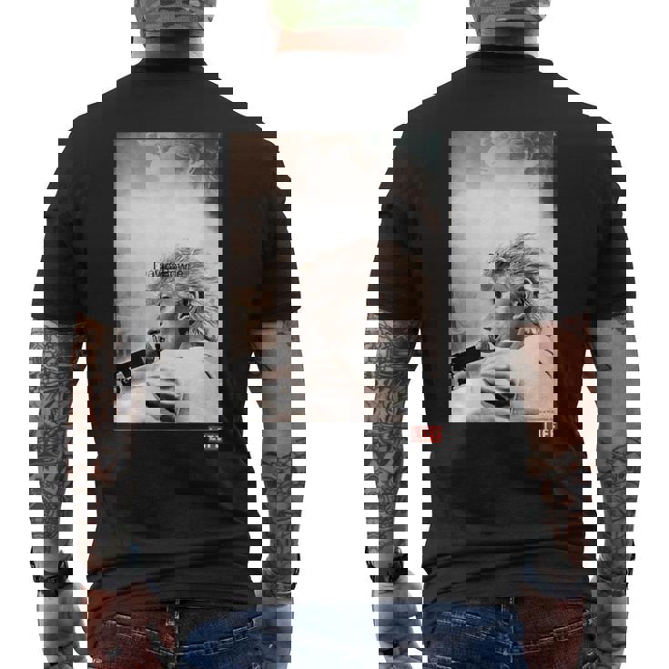 Life Picture Collection _ デヴィッド・ボウイ3 メンズTシャツ バックプリント