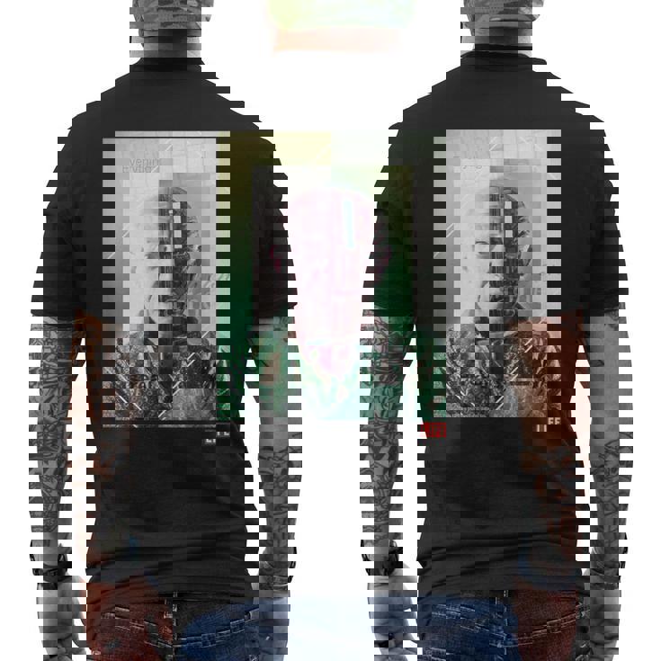 Life Picture Collection _ パブロ ピカソ1 メンズTシャツ バックプリント