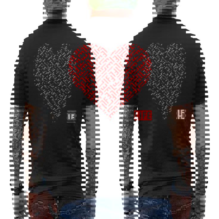 Life Picture Collection Life（ライフ）ロゴ（10） メンズTシャツ バックプリント