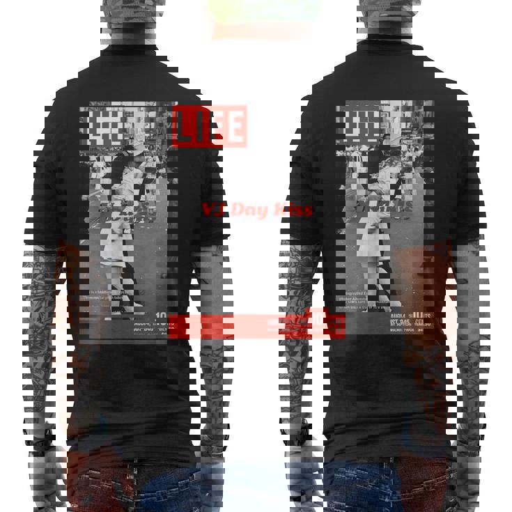 Life Picture Collection キス（1） メンズTシャツ バックプリント