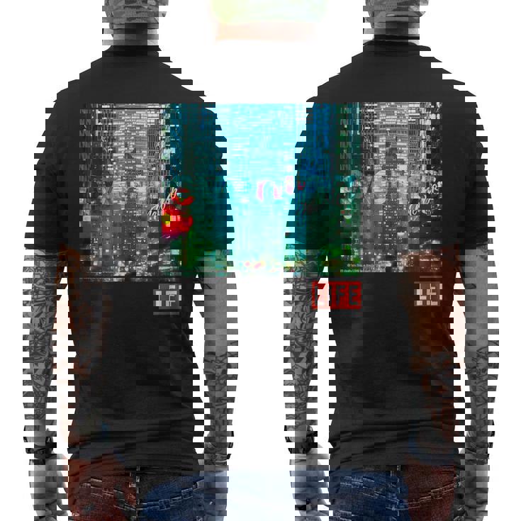 Life Picture Collection トラベル1 Evening ／ New York メンズTシャツ バックプリント