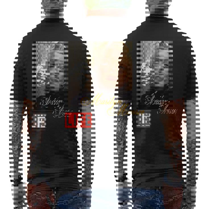 Life Picture Collection マリリン モンロー（2） メンズTシャツ バックプリント