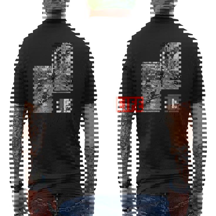 Life Picture Collection 猫（2） メンズTシャツ バックプリント