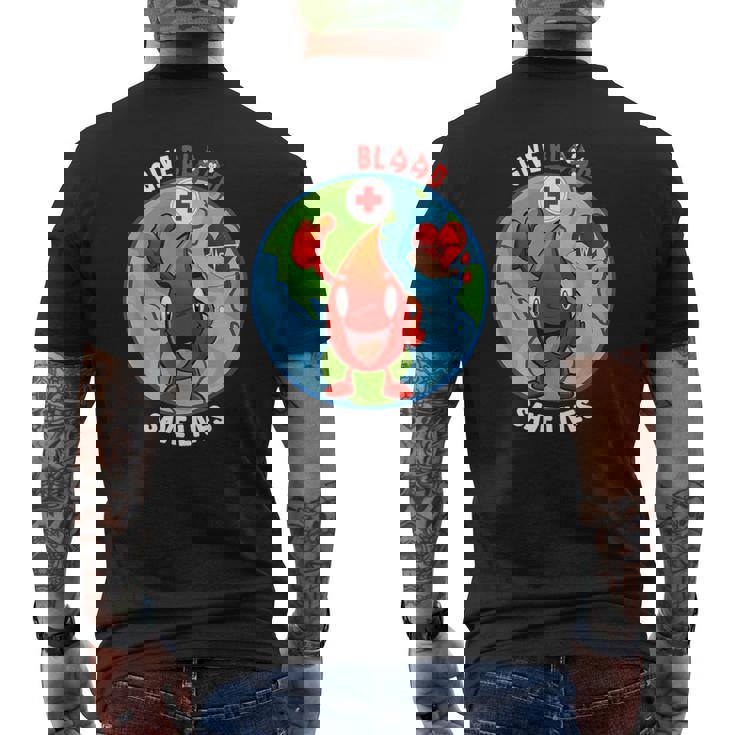 Lindo Día Del Donante Deangre Darangrealvaridas Cada Gota Cuenta Camiseta Hombre Estampado Espalda