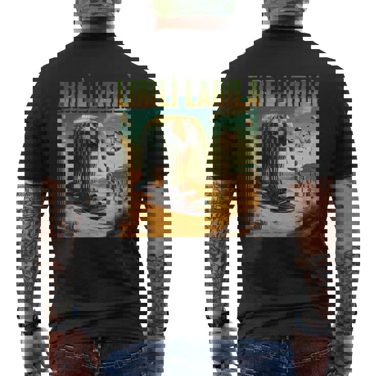 Lirilì Larilà 象 Ai モンスター イタリア ブレイン ロット キッズ 男の子 メンズTシャツ バックプリント