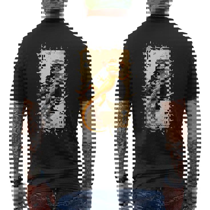 Lowball Legend Póker Casino Cartas In Mangas Camiseta Hombre Estampado Espalda