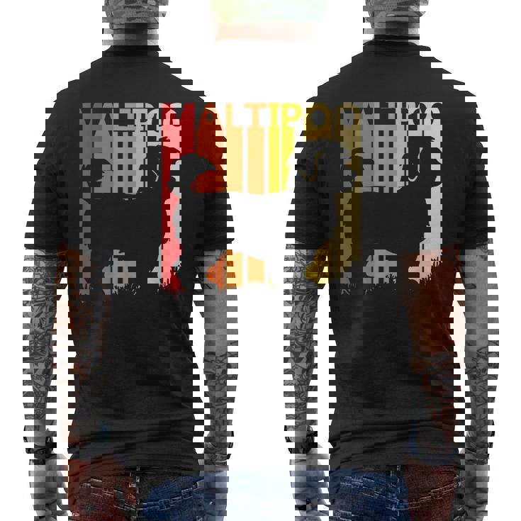 Maltipoo マルプー メンズTシャツ バックプリント