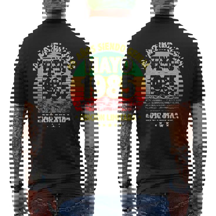 Mayo 1985 40 Años Hombre Cumpleaños Regalo Mayo 1985 Camiseta Hombre Estampado Espalda