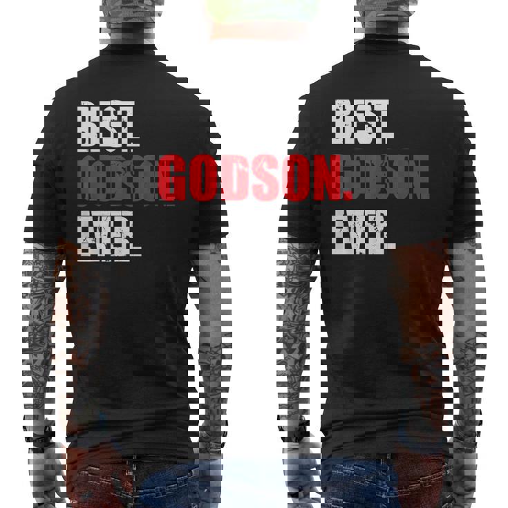 Mejor Ahijado Mejor Ahijado Del Mundo Mejor Ahijado De Todos Los Tiempos Camiseta Hombre Estampado Espalda