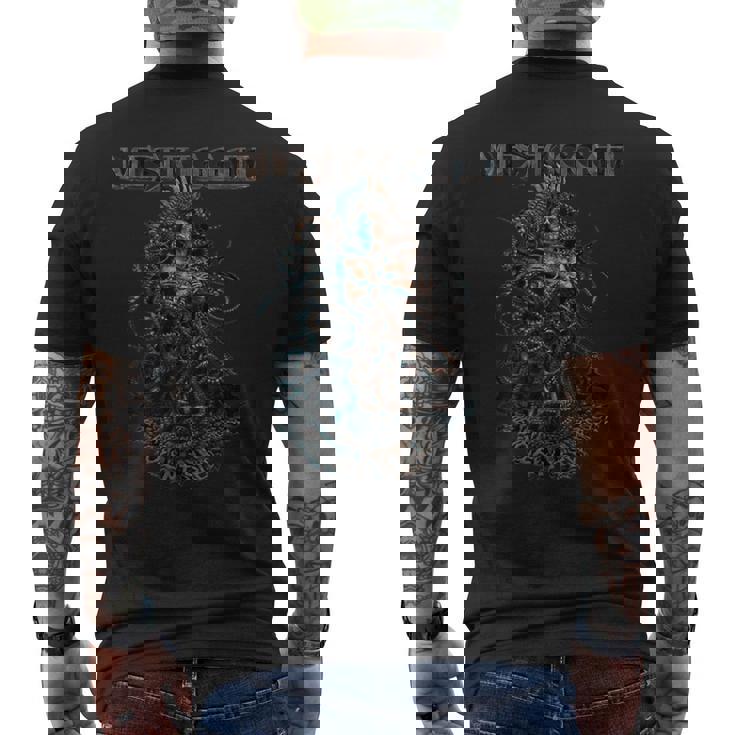 Meshuggah グラフィックデザインギフト Meshuggahファンへのメンズギフト。 メンズTシャツ バックプリント
