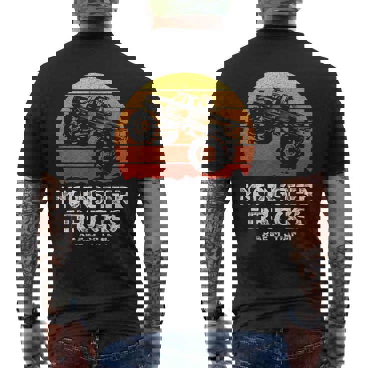 Monster Trucks Are My Jam シャツ モンスタートラック 面白い エンジン メンズTシャツ バックプリント
