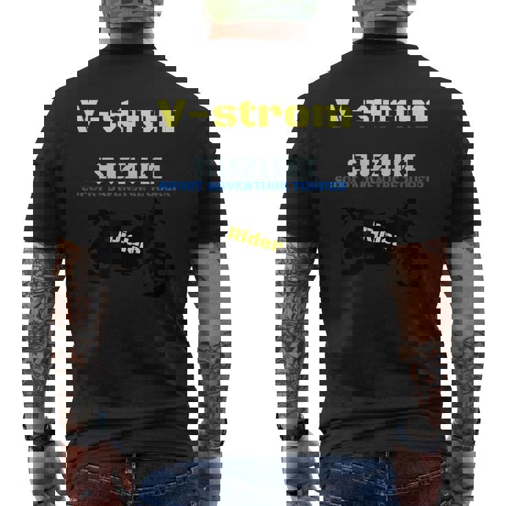 Moto -Strom メンズTシャツ バックプリント