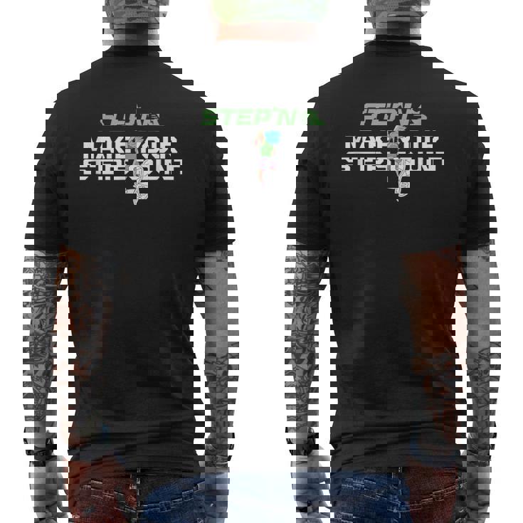 Move2earntepn Web 3 ゲーム メンズTシャツ バックプリント