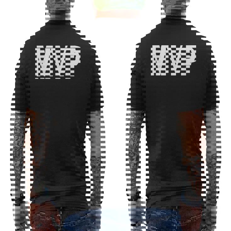 Mvp 最も価値のあるプレイヤーシャツ メンズTシャツ バックプリント