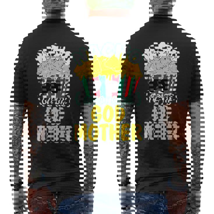 Nacho Average Godmother Cinco De Mayo Men's T-shirt Back Print
