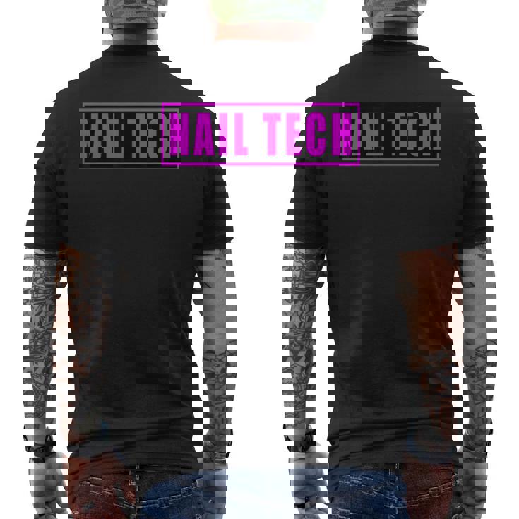 Nail Tech ネイルテック メンズTシャツ バックプリント