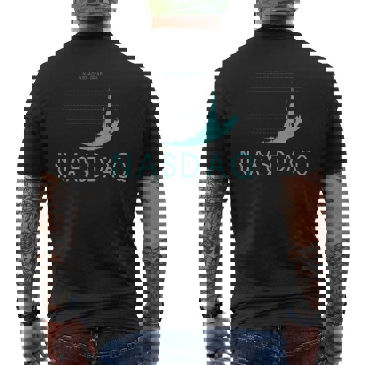 Nasdaq American Technology Index、証券取引所、金融 メンズTシャツ バックプリント