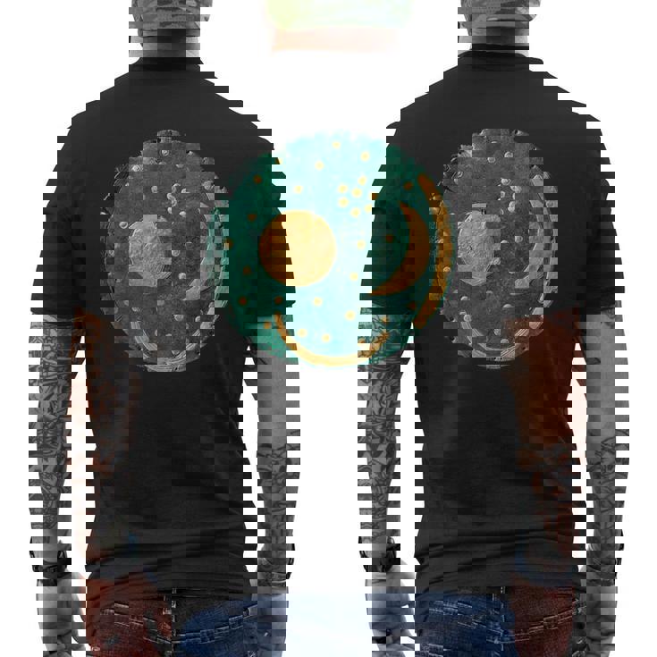 Nebra Heavenly ディスク メンズTシャツ バックプリント