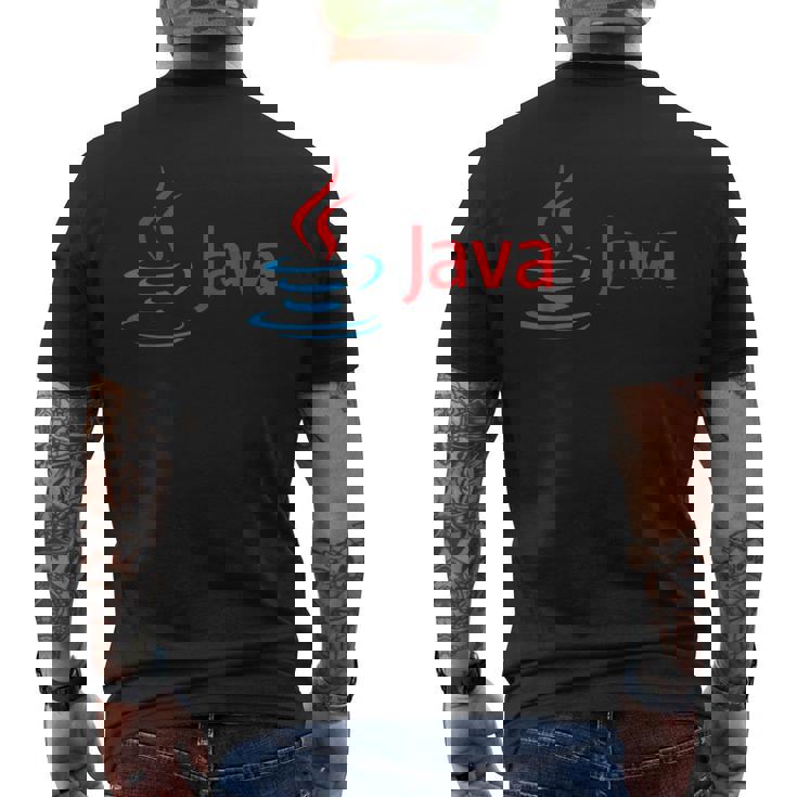 Nerdy Java コンピューター プログラマー プログラム 数学 教師 オタク メンズTシャツ バックプリント