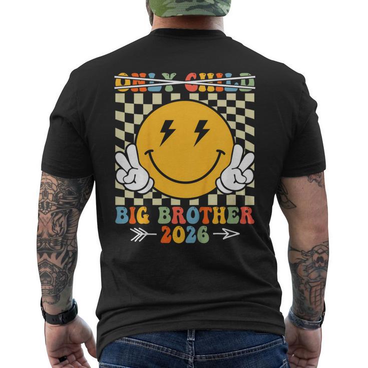 Niños Hijo Único Hermano Mayor 2026 Ascendido A Hermano Mayor 2026 Camiseta Hombre Estampado Espalda