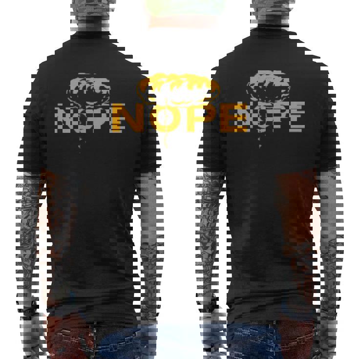 Nope Jupiter's Claim 公式ライセンス商品。 メンズTシャツ バックプリント