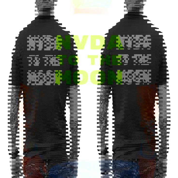 Nvda トゥザムーン メンズTシャツ バックプリント