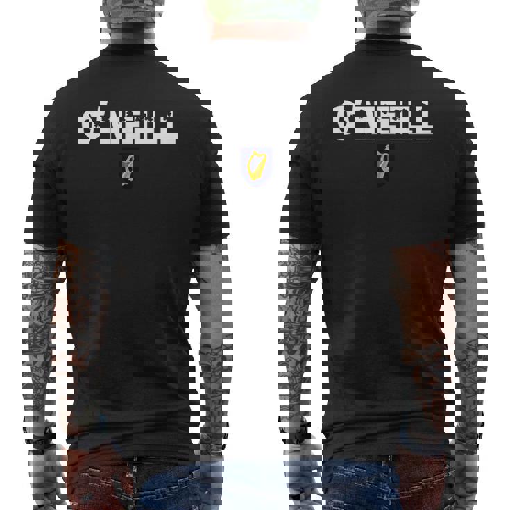 O'neill 名前 テキスト アイリッシュ 誕生日 スポーツ アイルランド メンズTシャツ バックプリント