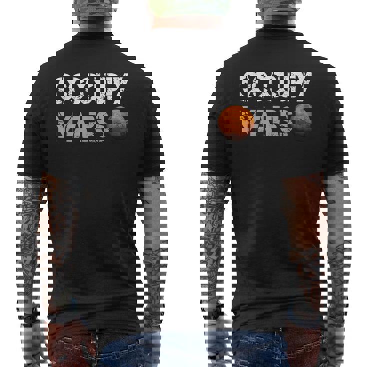 Occupy Mars シャツ メンズTシャツ バックプリント