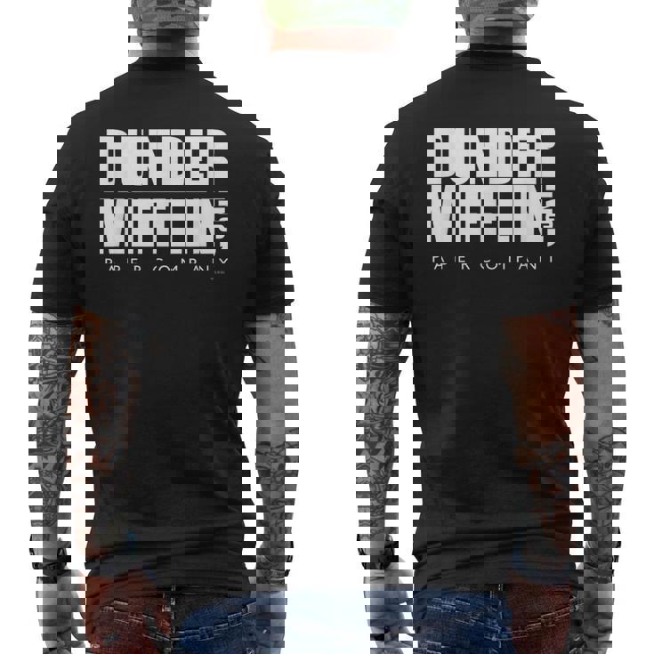 The Office Dunder Mifflin 快適tシャツ 公式tシャツ メンズTシャツ バックプリント