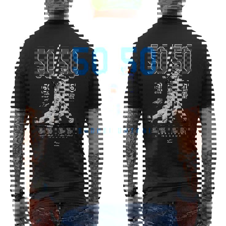 Ohtani 50-50 Club Legendhohei Ohtani Los Angeles Mlbpa メンズTシャツ バックプリント