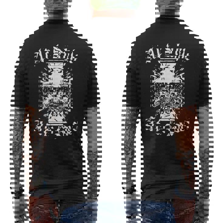 Oldchool Old Code T-Shirt mit Rückendruck
