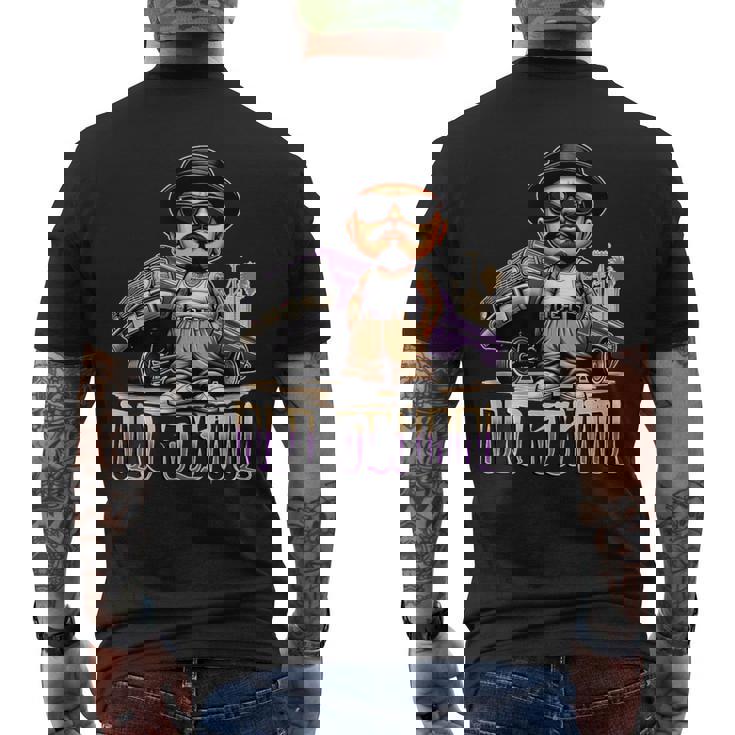 Oldchool チカーノ ローライダー アート アメリカ西海岸 チョロホーミー メンズTシャツ バックプリント