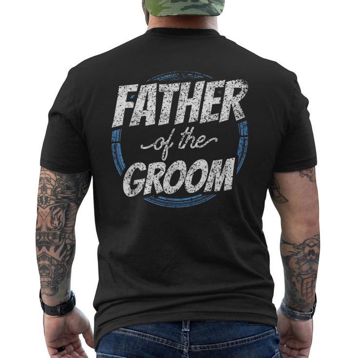 Padre Delloposo Addio Al Celibato Matrimonio Papà Papà T-shirt da uomo con stampa posteriore