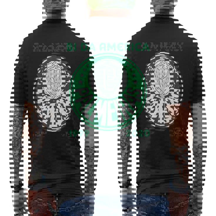 Palmeiras Bi America ブラジル サッカーtシャツ メンズTシャツ バックプリント