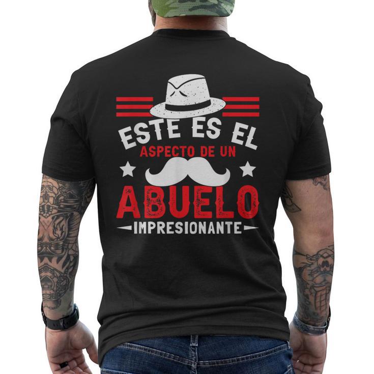 Papà Padre Abuelito Camiseta Hombre Estampado Espalda