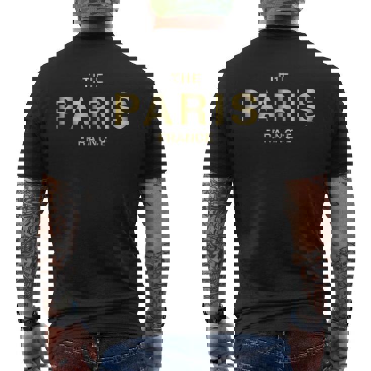 The Paris France ザ・パリ フランス メンズTシャツ バックプリント