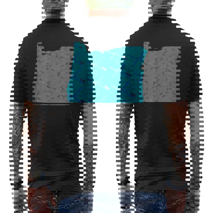 Pdx リトルシークレット メンズTシャツ バックプリント