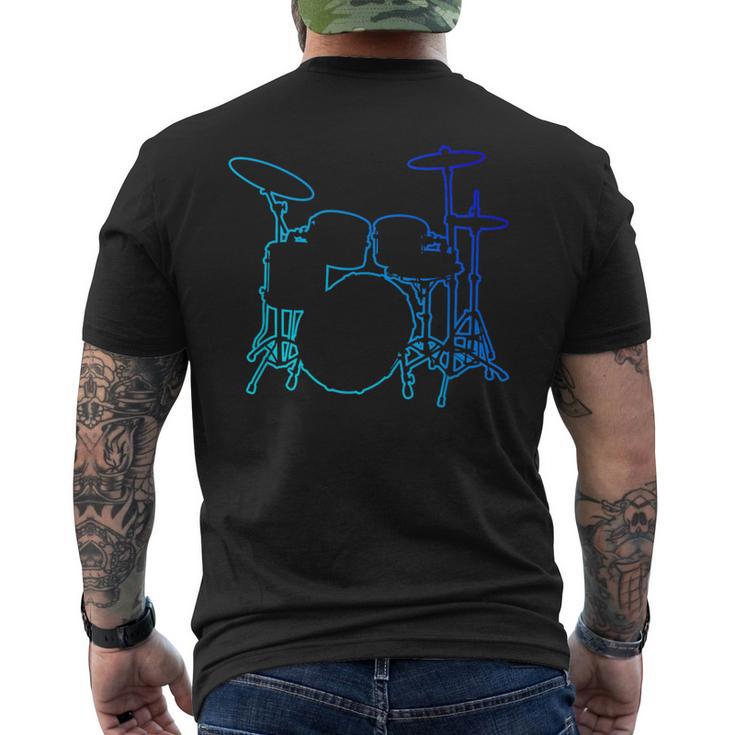 Percusión Niños Bateristas Niños Bateristas Camiseta Hombre Estampado Espalda