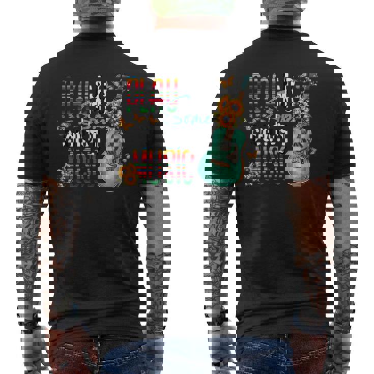 Play Meome Country Music ギターアート メンズTシャツ バックプリント