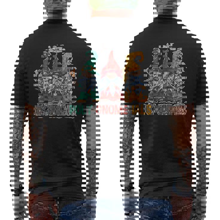 Poly Gnome Ials 数学のしゃれの代数学生 メンズTシャツ バックプリント